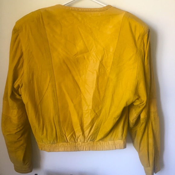 Vintage 90’s Suede and Leather Bomber Jacket - Picture 2 of 9